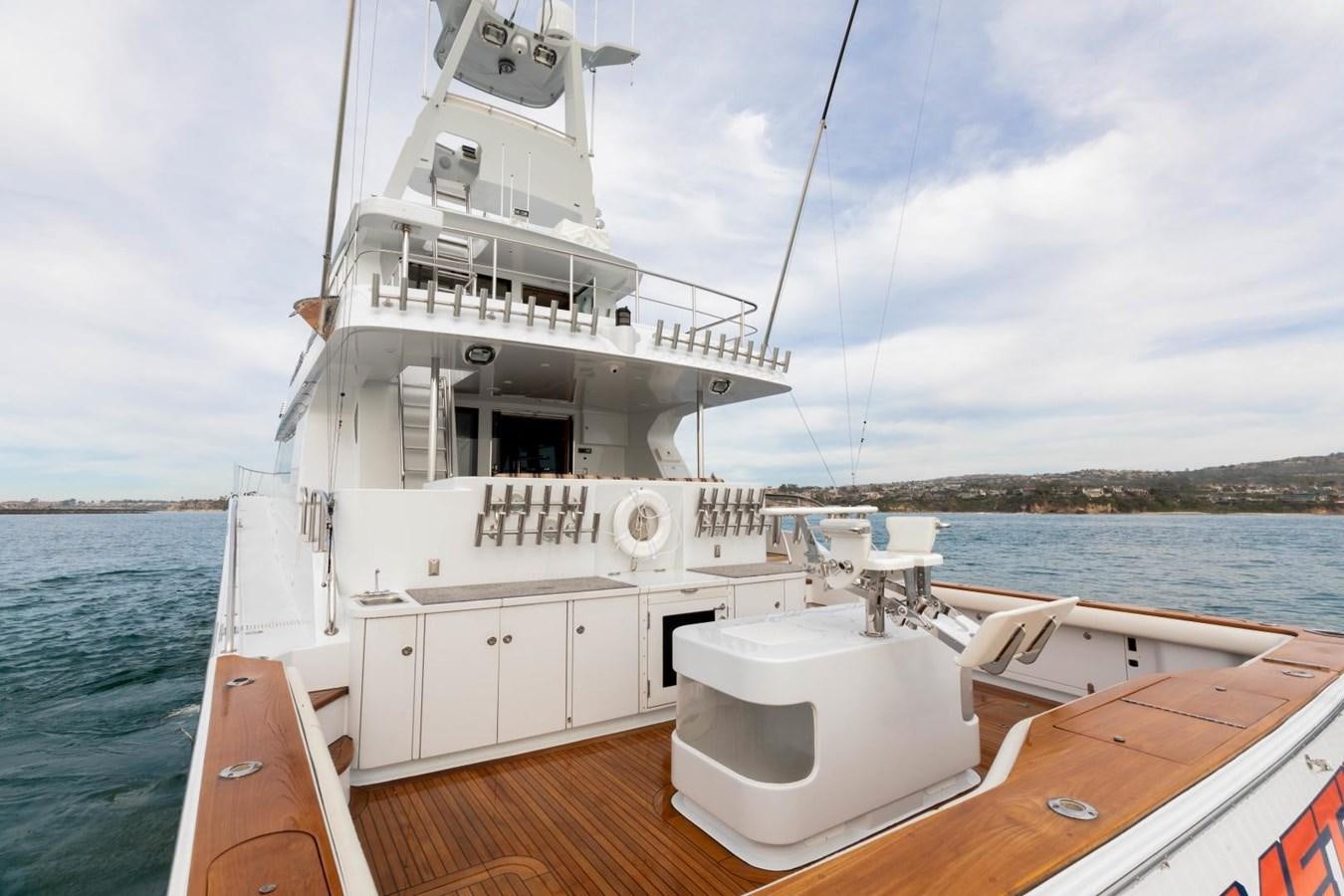 a boat on the water aboard PRIME TIME Yacht for Sale