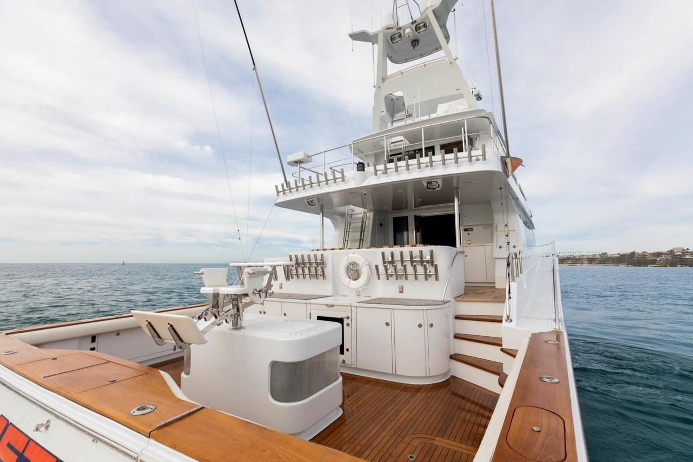 a boat on the water aboard PRIME TIME Yacht for Sale