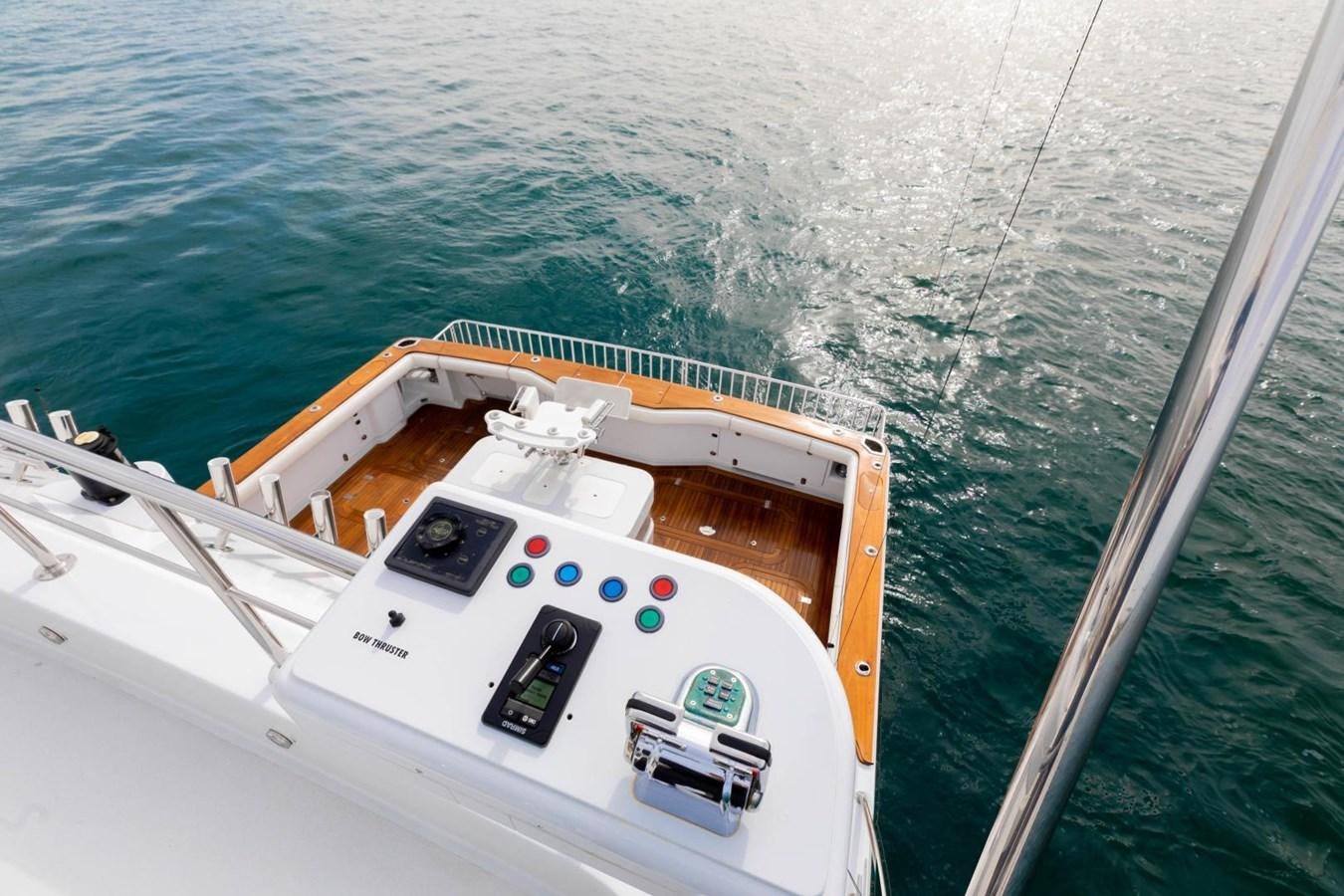 a boat on the water aboard PRIME TIME Yacht for Sale