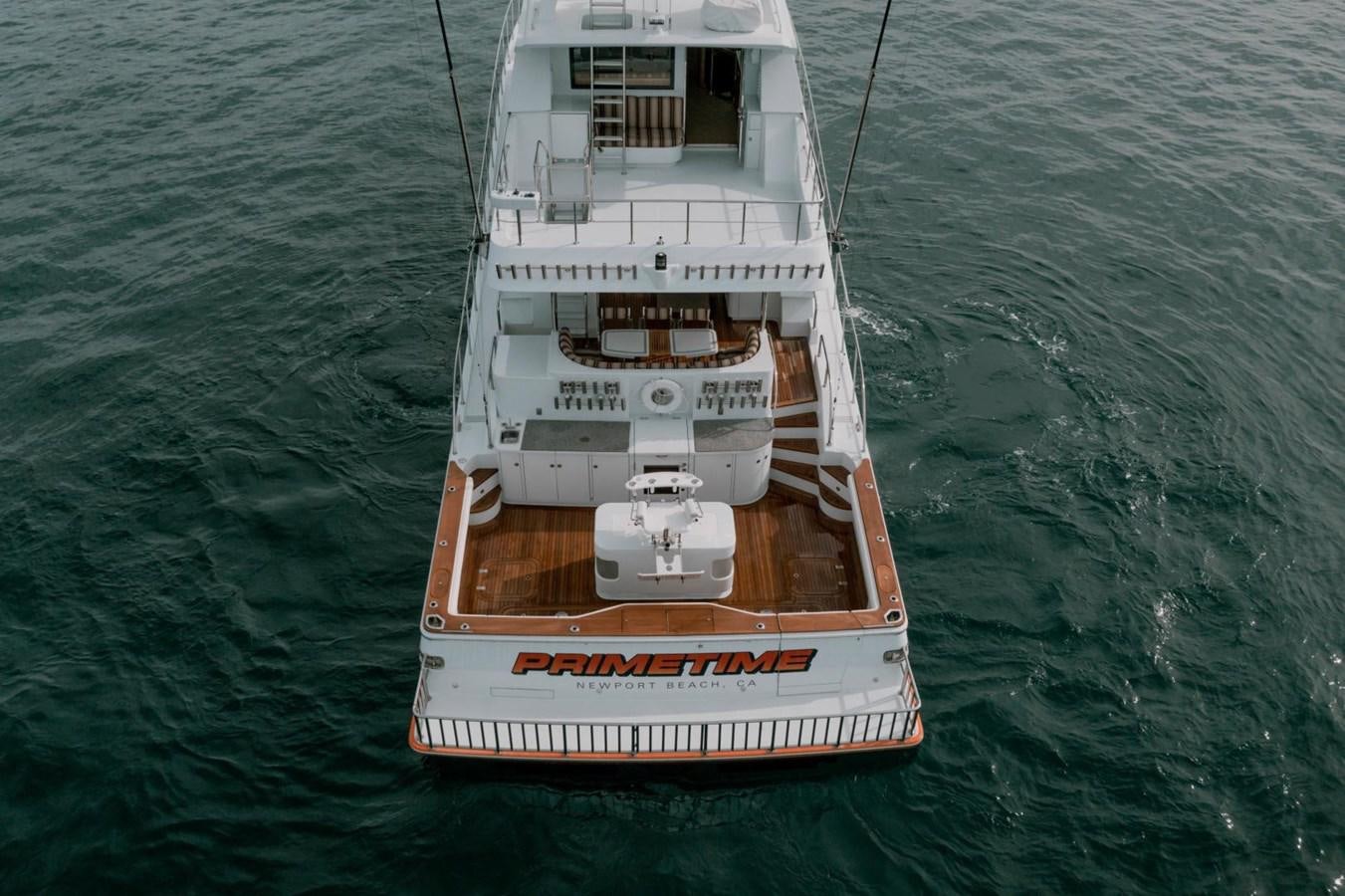 a boat in the water aboard PRIME TIME Yacht for Sale