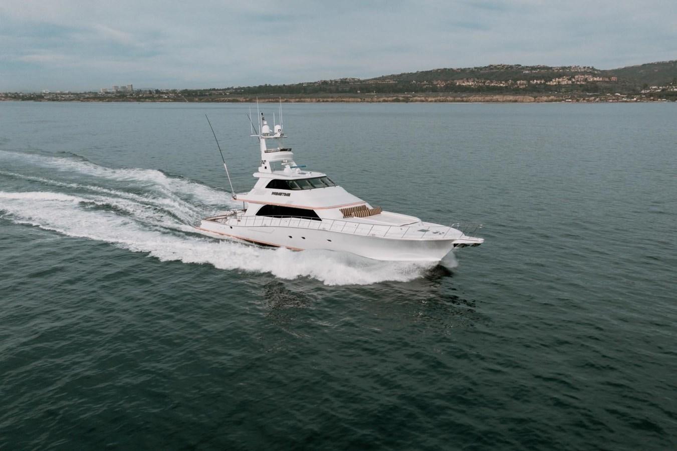 a boat on the water aboard PRIME TIME Yacht for Sale