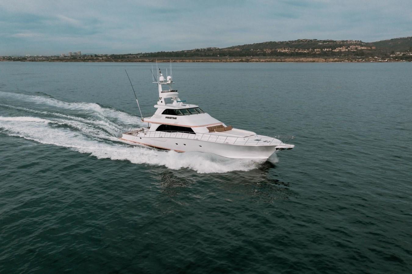 a boat on the water aboard PRIME TIME Yacht for Sale