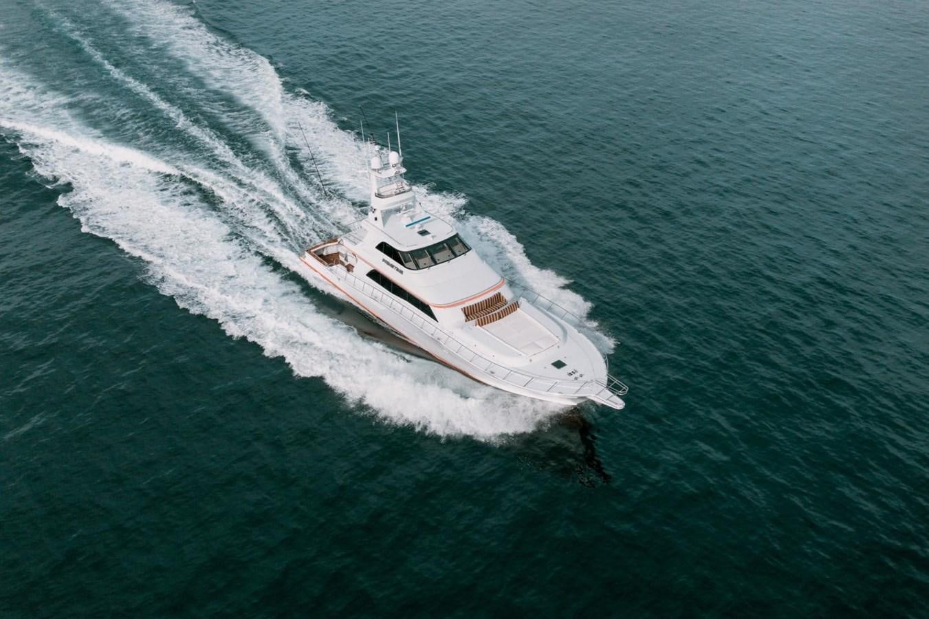 a boat in the water aboard PRIME TIME Yacht for Sale