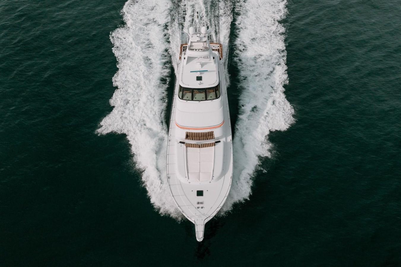 a space shuttle on a white surface aboard PRIME TIME Yacht for Sale