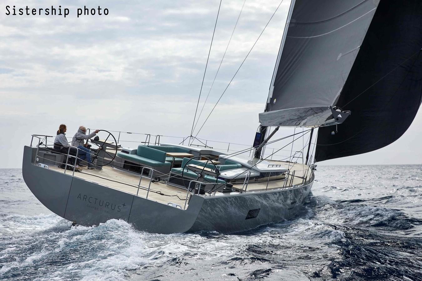 a boat on the water aboard Y7-70 Yacht for Sale