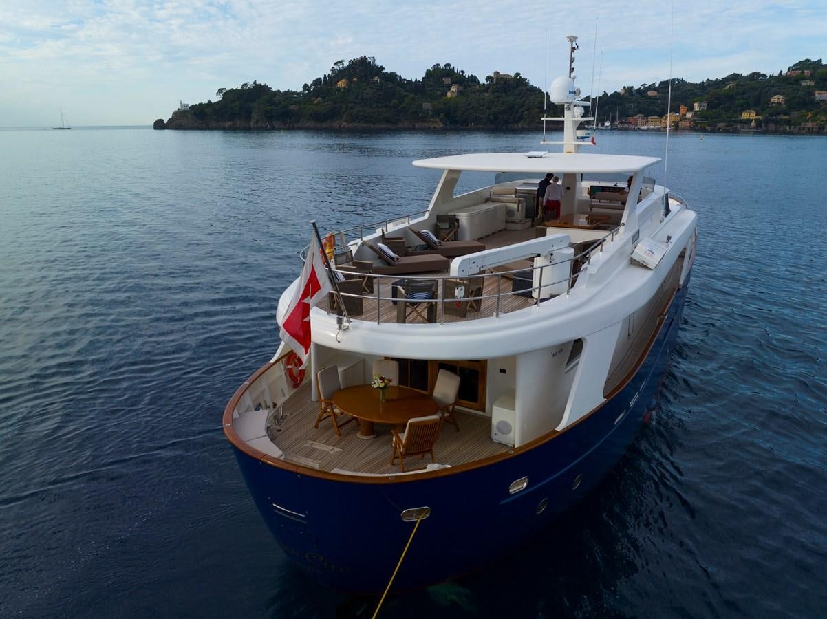 a boat in the water aboard DON CIRO Yacht for Sale