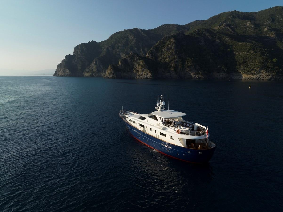 a boat on the water aboard DON CIRO Yacht for Sale