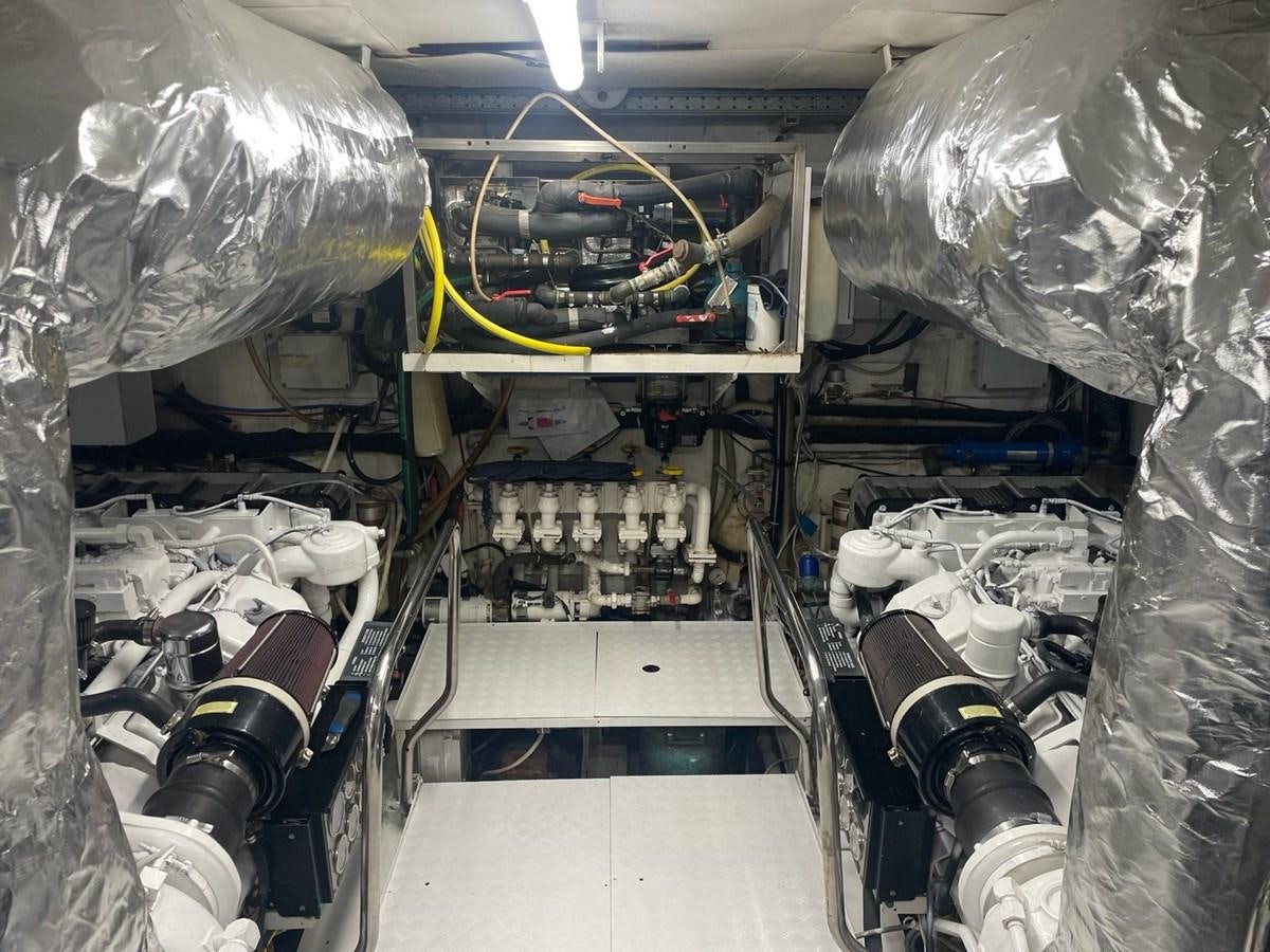 a room with equipment and equipment aboard DON CIRO Yacht for Sale