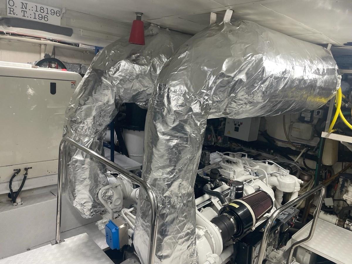 a close-up of a machine aboard DON CIRO Yacht for Sale