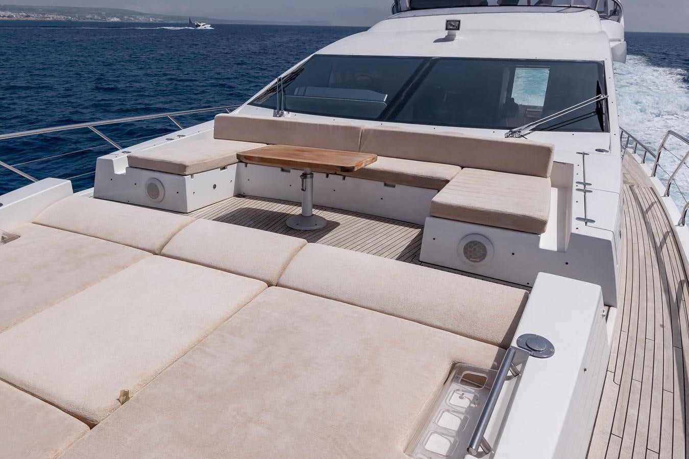 a boat on the water aboard ALINA Yacht for Sale