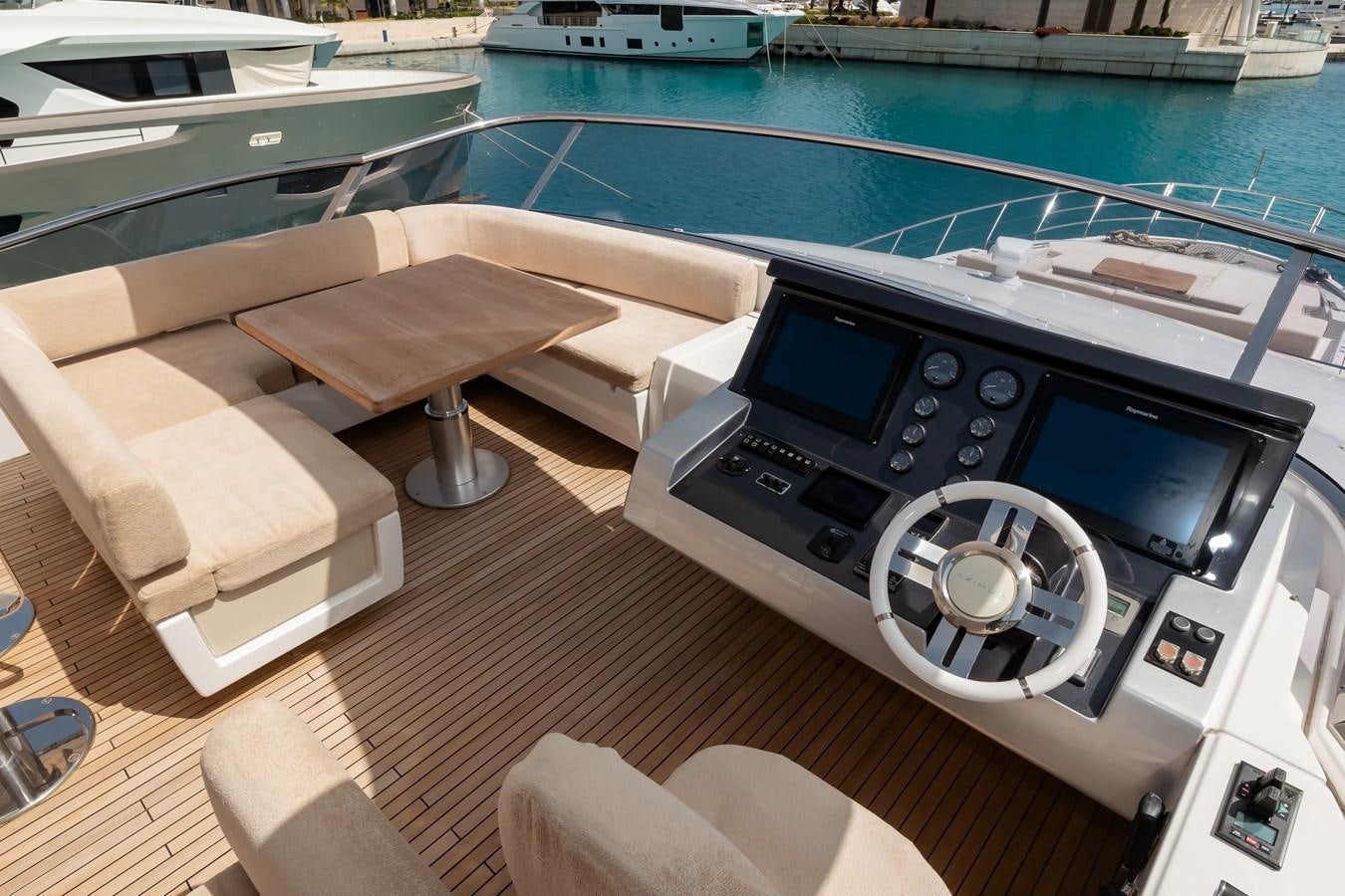 a boat on the water aboard ALINA Yacht for Sale
