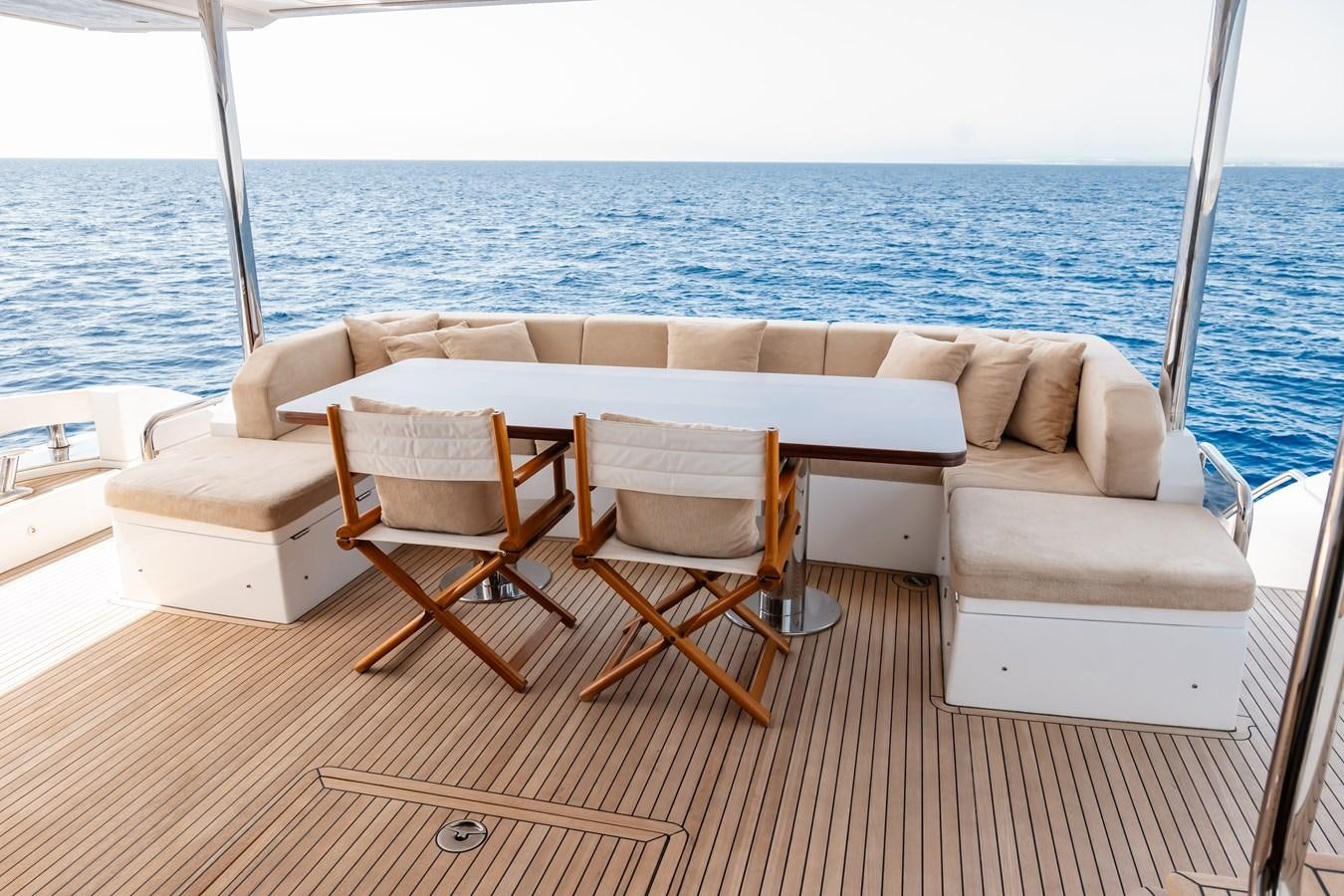 a boat on the water aboard ALINA Yacht for Sale