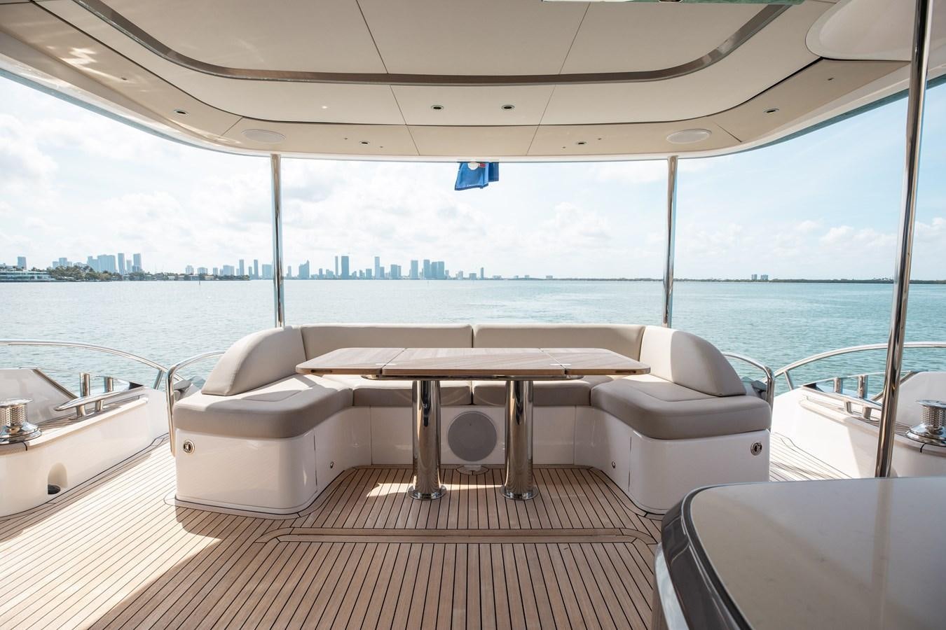 a boat on the water aboard DROPLET Yacht for Sale