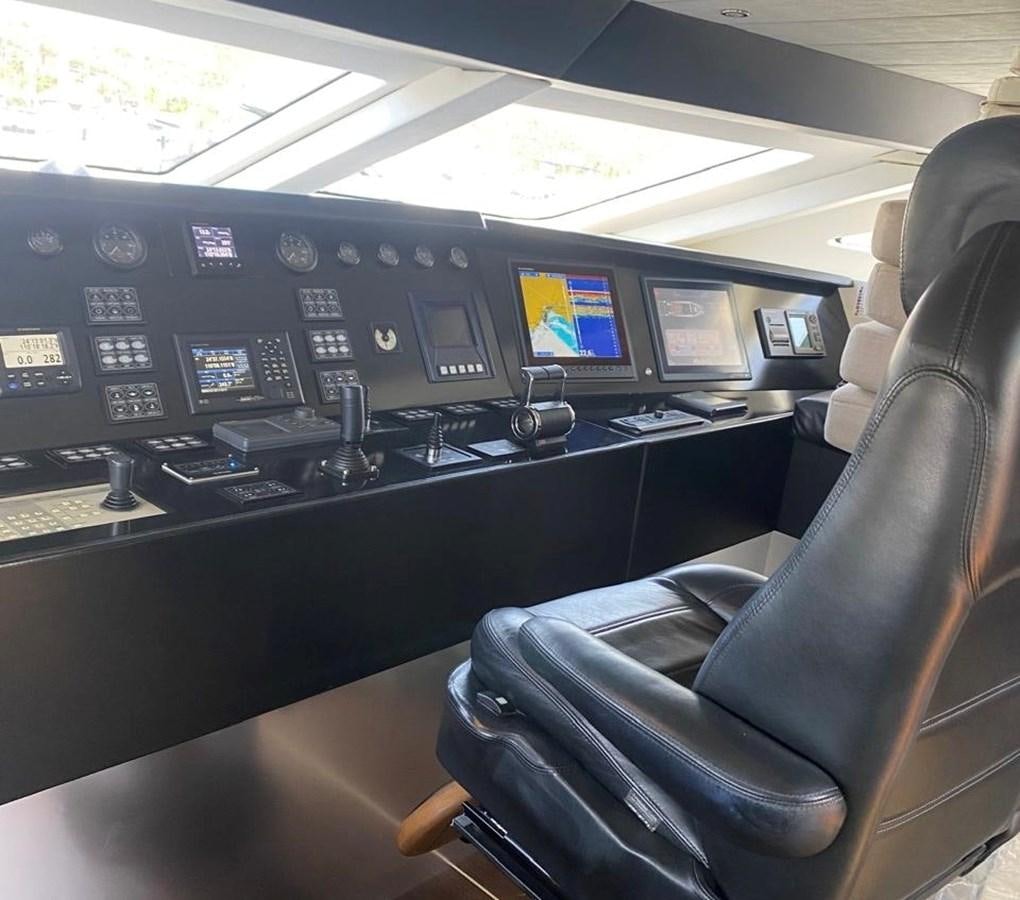 the inside of a plane aboard CANADOS FLYBRIDGE FAST Yacht for Sale