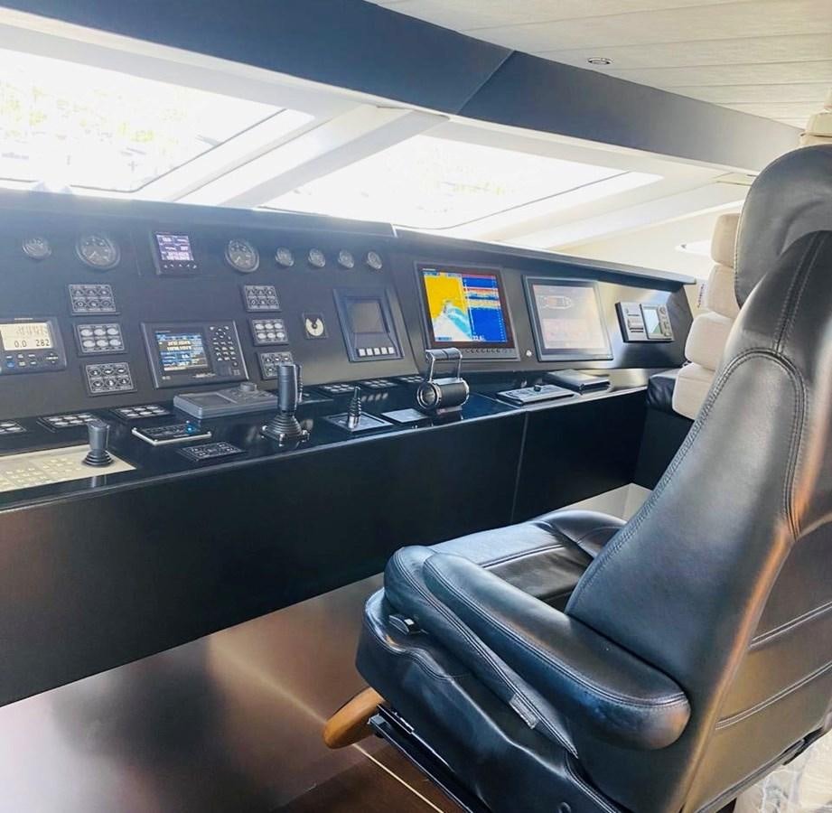 the inside of a plane aboard CANADOS FLYBRIDGE FAST Yacht for Sale