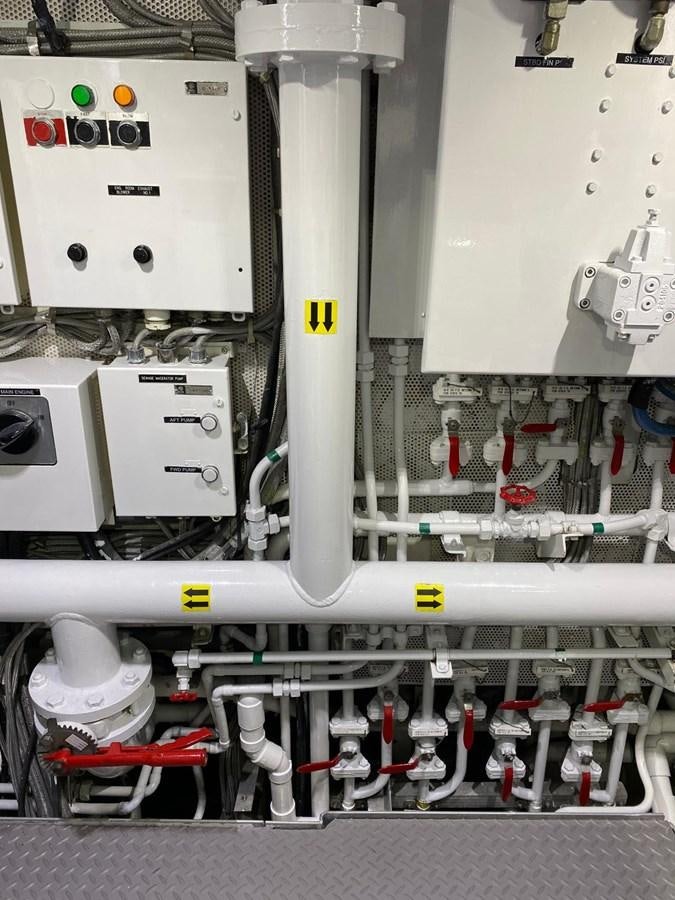 a close-up of a machine aboard BUCKPASSER Yacht for Sale