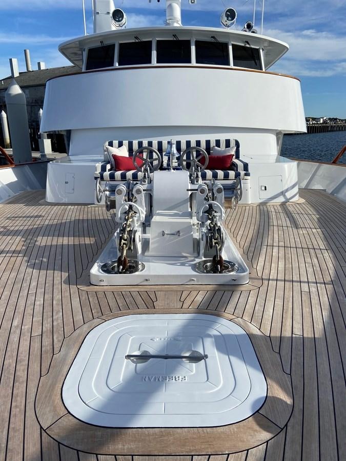 a model of a space ship aboard BUCKPASSER Yacht for Sale