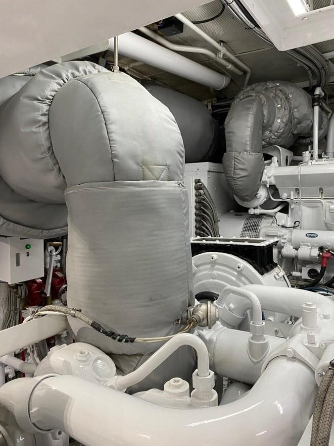 a close-up of a machine aboard BUCKPASSER Yacht for Sale