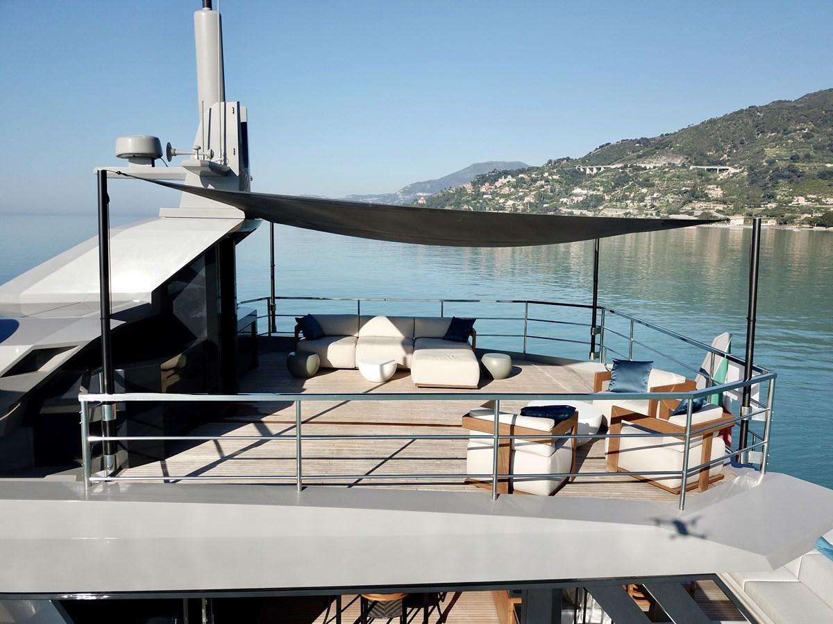 a boat on the water aboard SHERPA 80 Yacht for Sale