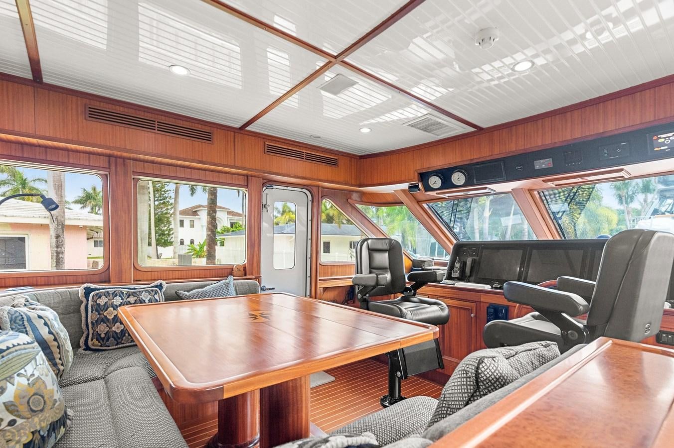 inside of a bus aboard SEAS TO SEE Yacht for Sale