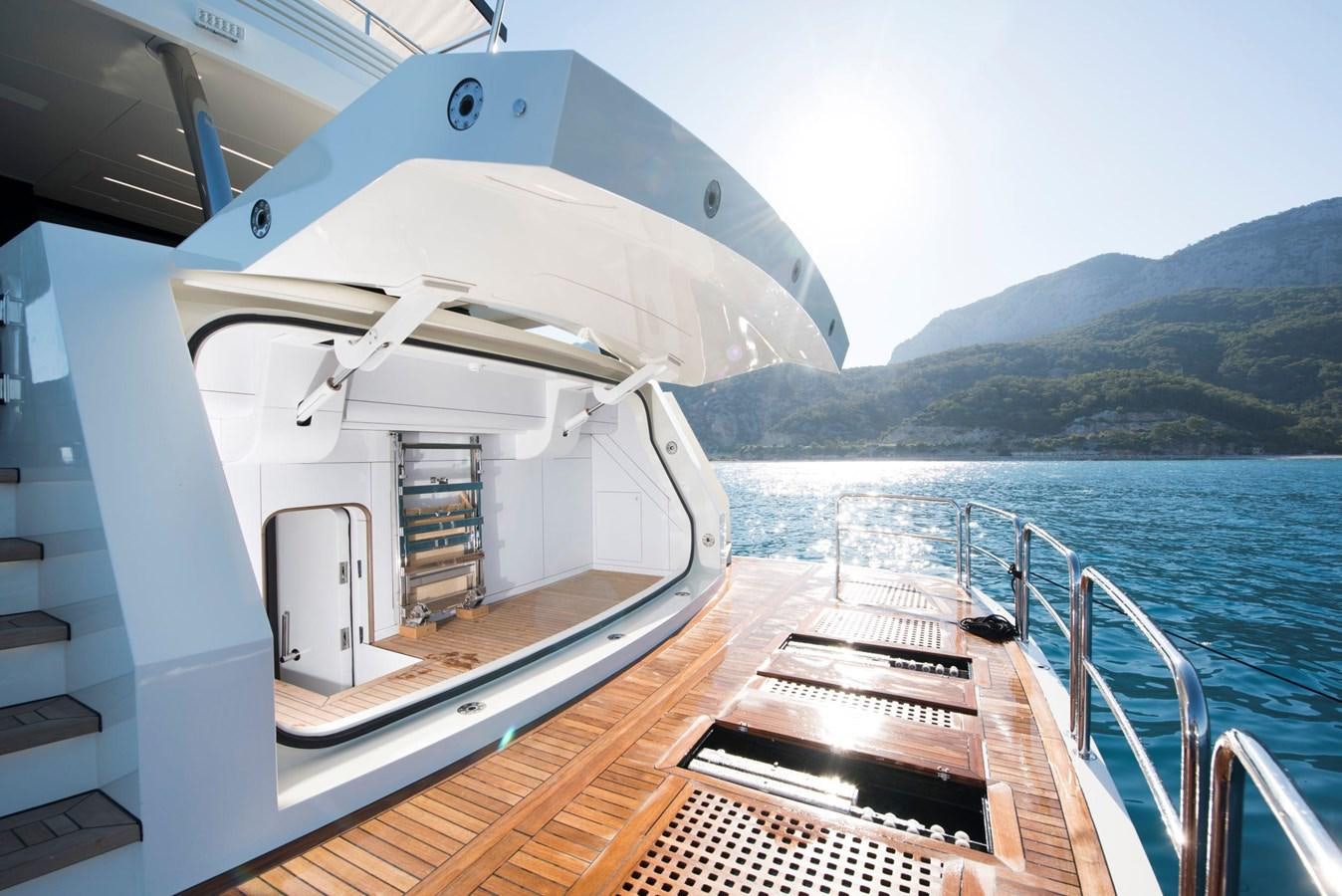 a boat on the water aboard SANDRO Yacht for Sale