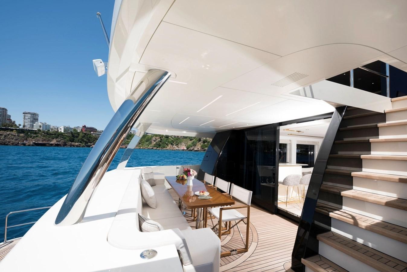 a boat on the water aboard SANDRO Yacht for Sale