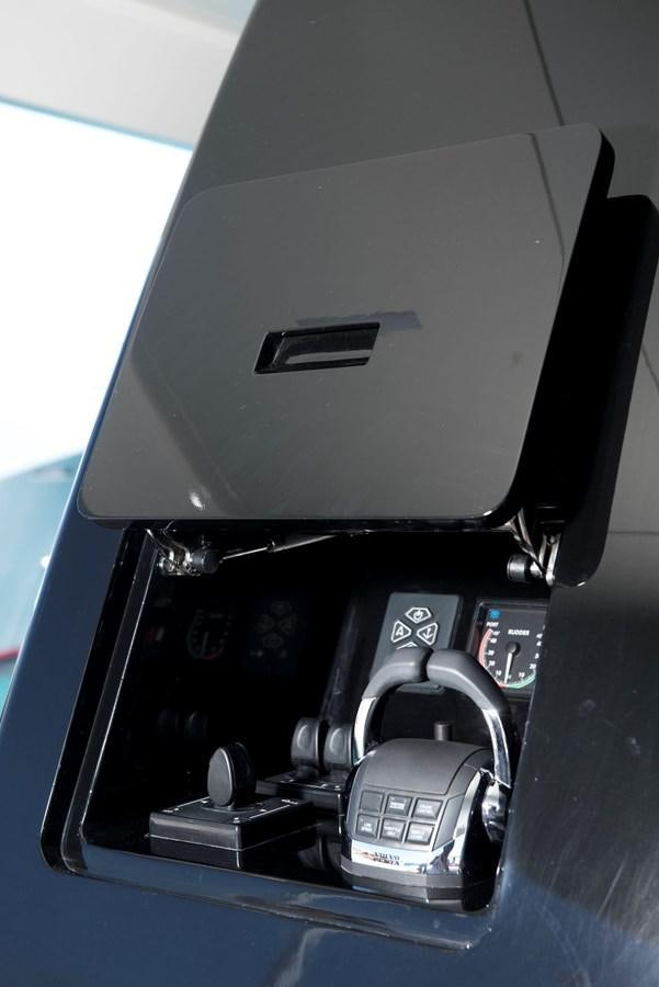 the inside of a car aboard SANDRO Yacht for Sale