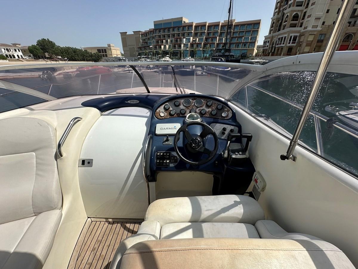 the interior of a car aboard 2009 ATLANTIS 315 Yacht for Sale