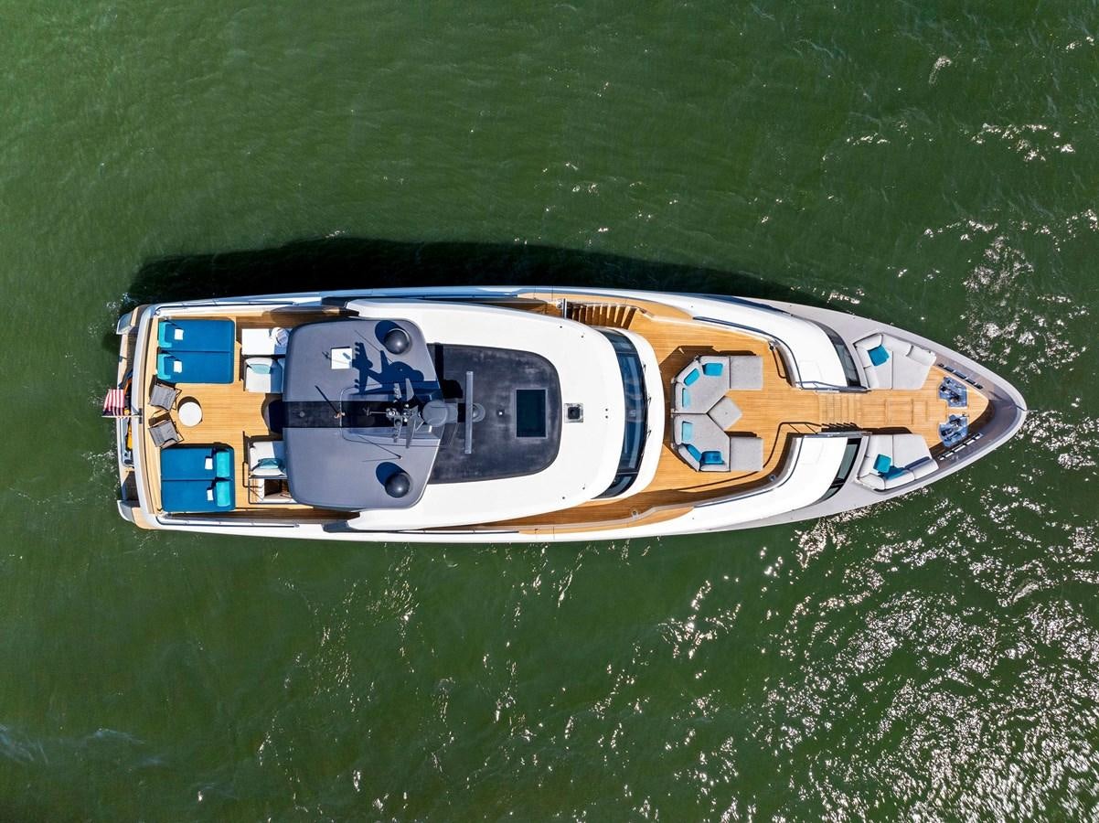 a toy car on a green surface aboard DON'T TELL MOM Yacht for Sale