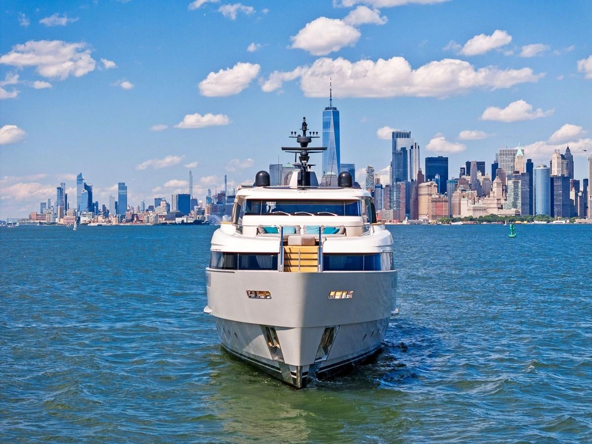 a boat in the water aboard DON'T TELL MOM Yacht for Sale