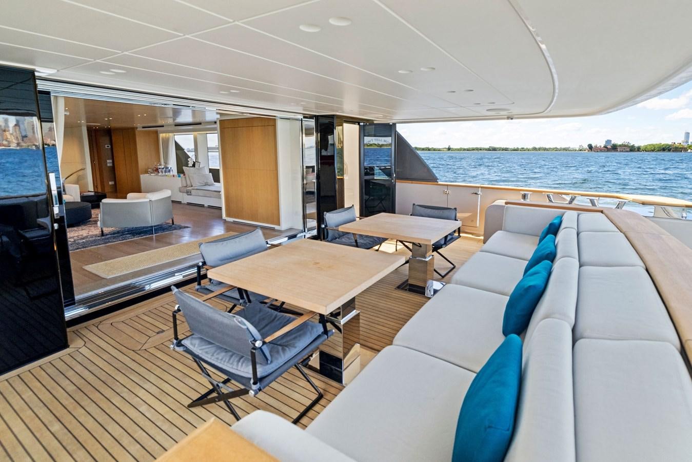 a boat on the water aboard DON'T TELL MOM Yacht for Sale