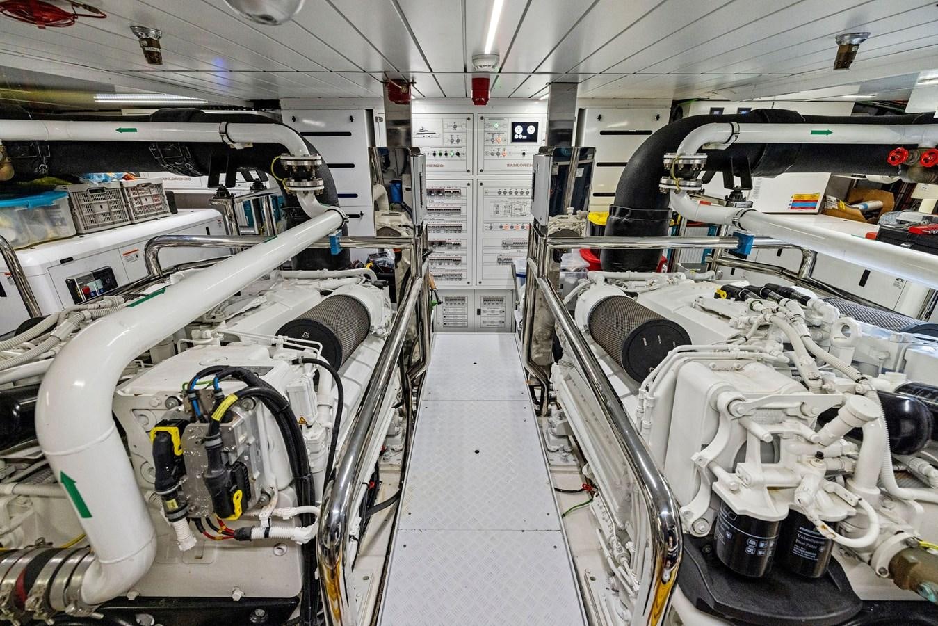 a room with several machines aboard DON'T TELL MOM Yacht for Sale