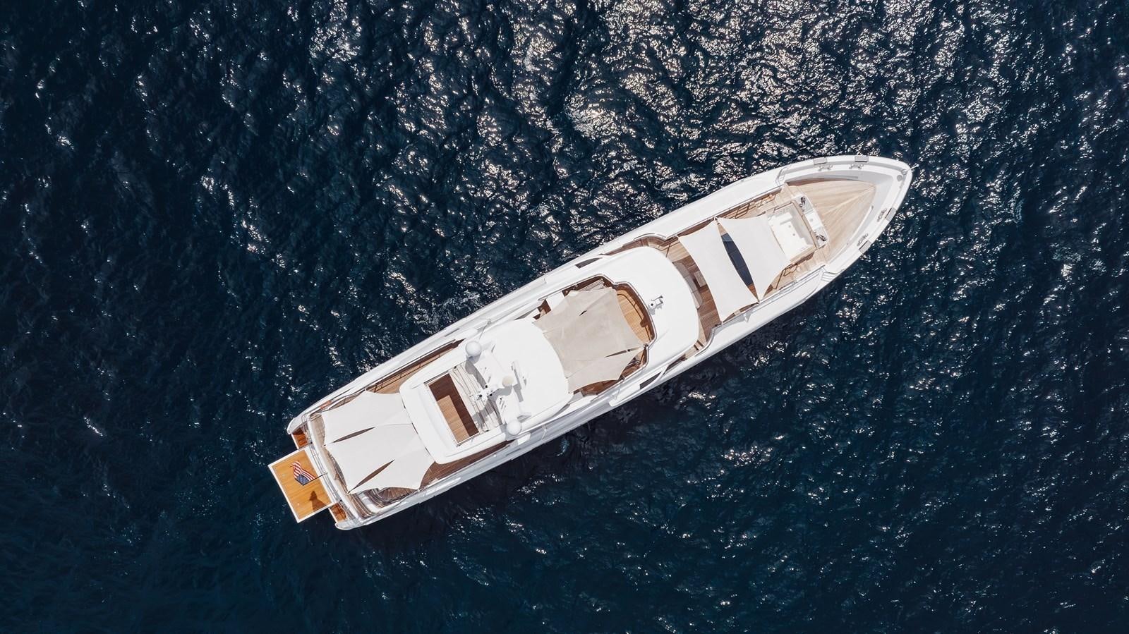 a space ship in space aboard ABBENTURES III Yacht for Sale