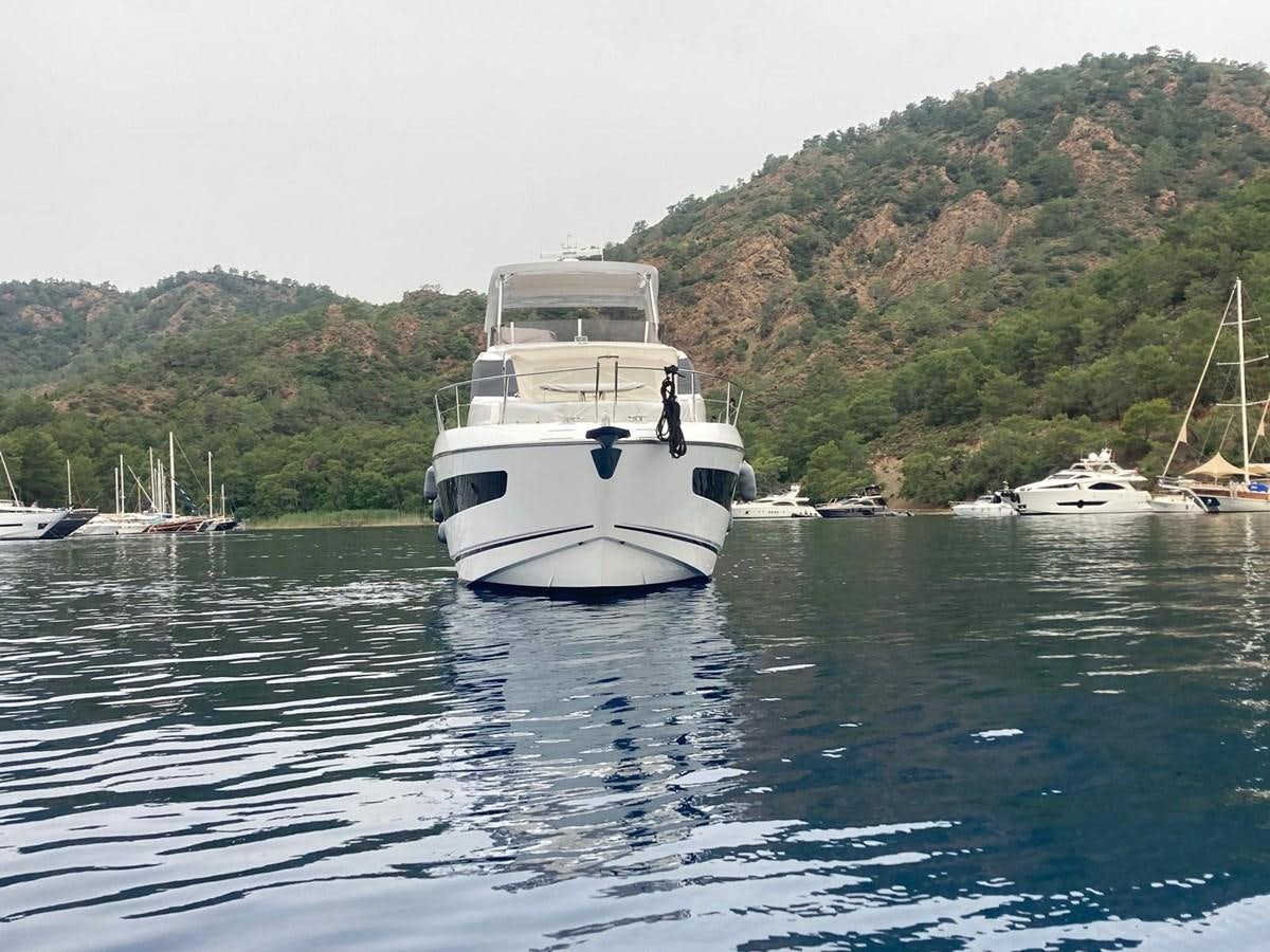a boat in the water aboard CENGIZ Yacht for Sale