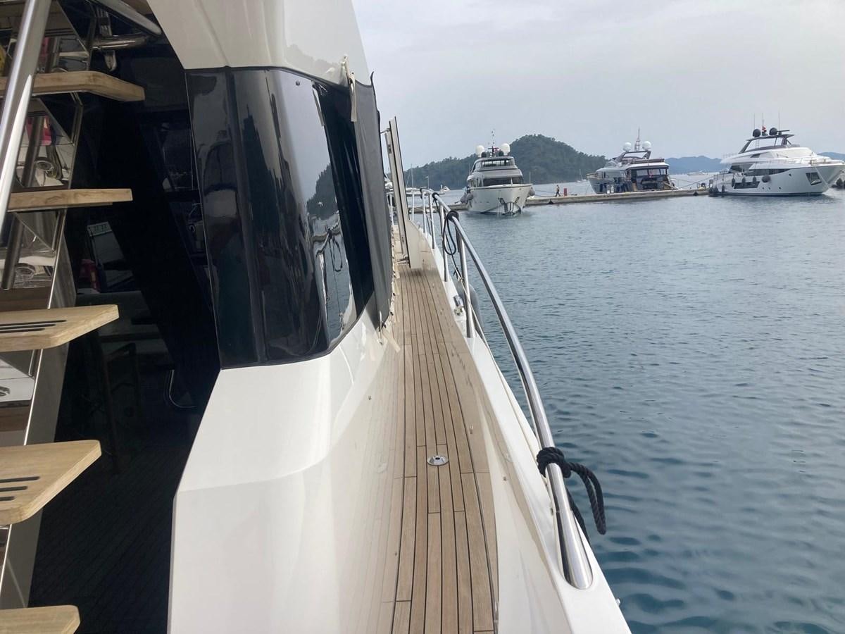 a boat on the water aboard CENGIZ Yacht for Sale