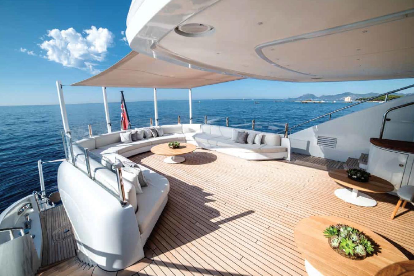 a boat on the water aboard ALI BABA Yacht for Sale