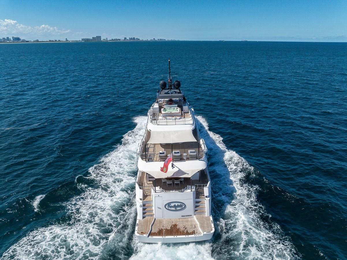 a ship on the water aboard MOONEN ROYAL DENSHIP 120 Yacht for Sale