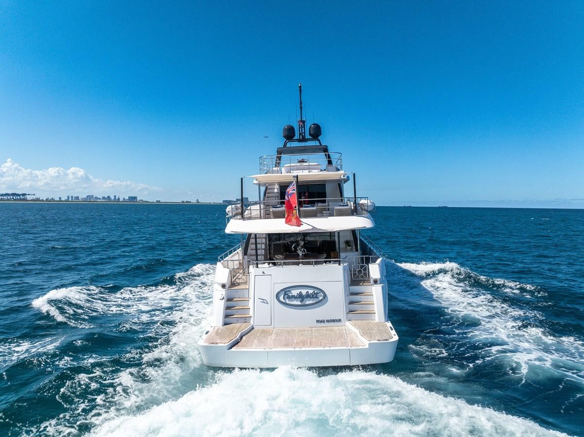 a boat on the water aboard MOONEN ROYAL DENSHIP 120 Yacht for Sale