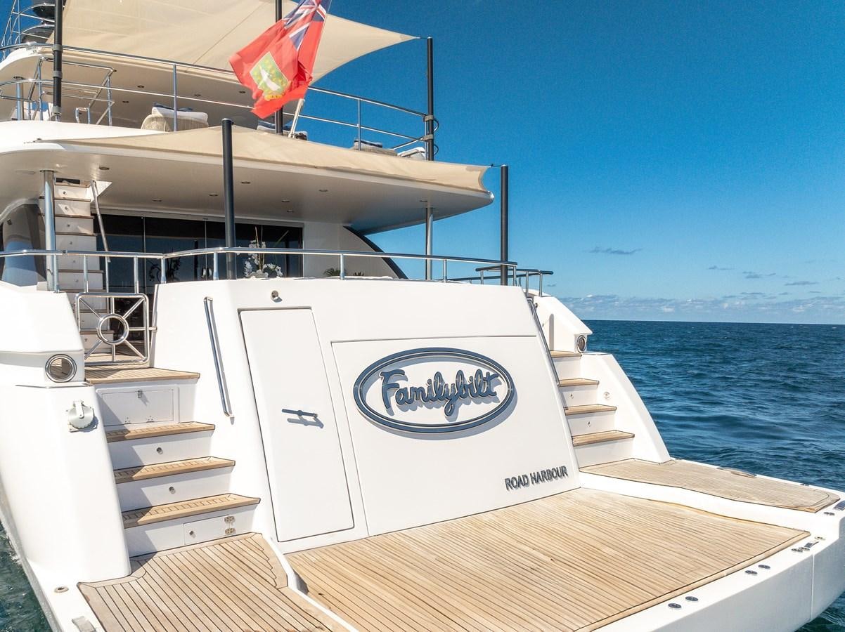 a boat on the water aboard MOONEN ROYAL DENSHIP 120 Yacht for Sale
