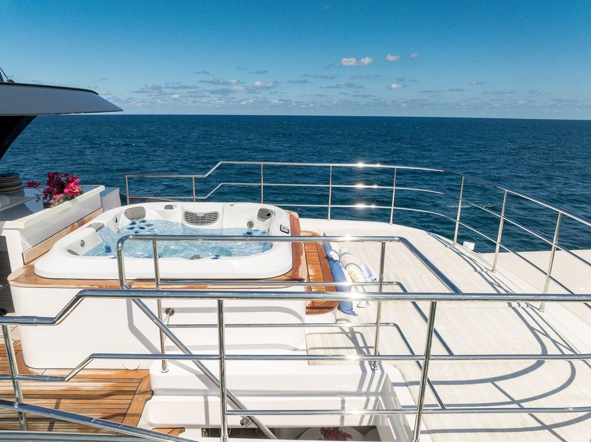 a boat on the water aboard MOONEN ROYAL DENSHIP 120 Yacht for Sale