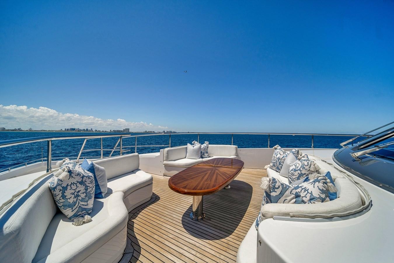 a boat on the water aboard MOONEN ROYAL DENSHIP 120 Yacht for Sale