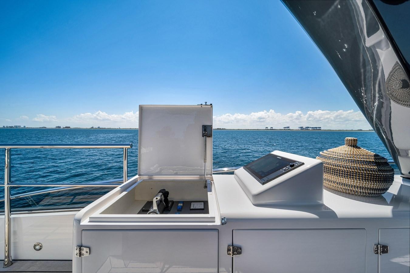 a boat on the water aboard MOONEN ROYAL DENSHIP 120 Yacht for Sale