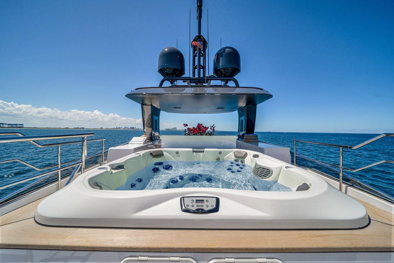a boat on the water aboard MOONEN ROYAL DENSHIP 120 Yacht for Sale