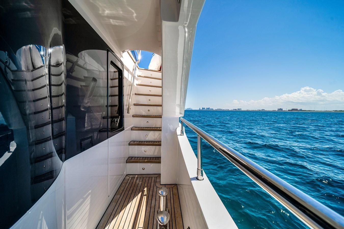a boat on the water aboard MOONEN ROYAL DENSHIP 120 Yacht for Sale