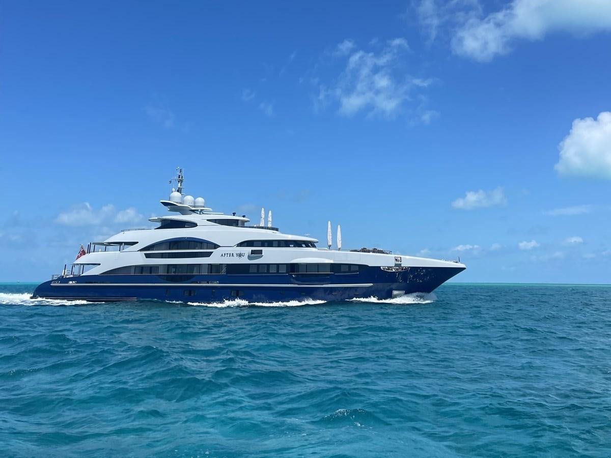a boat on the water aboard AFTER YOU Yacht for Sale