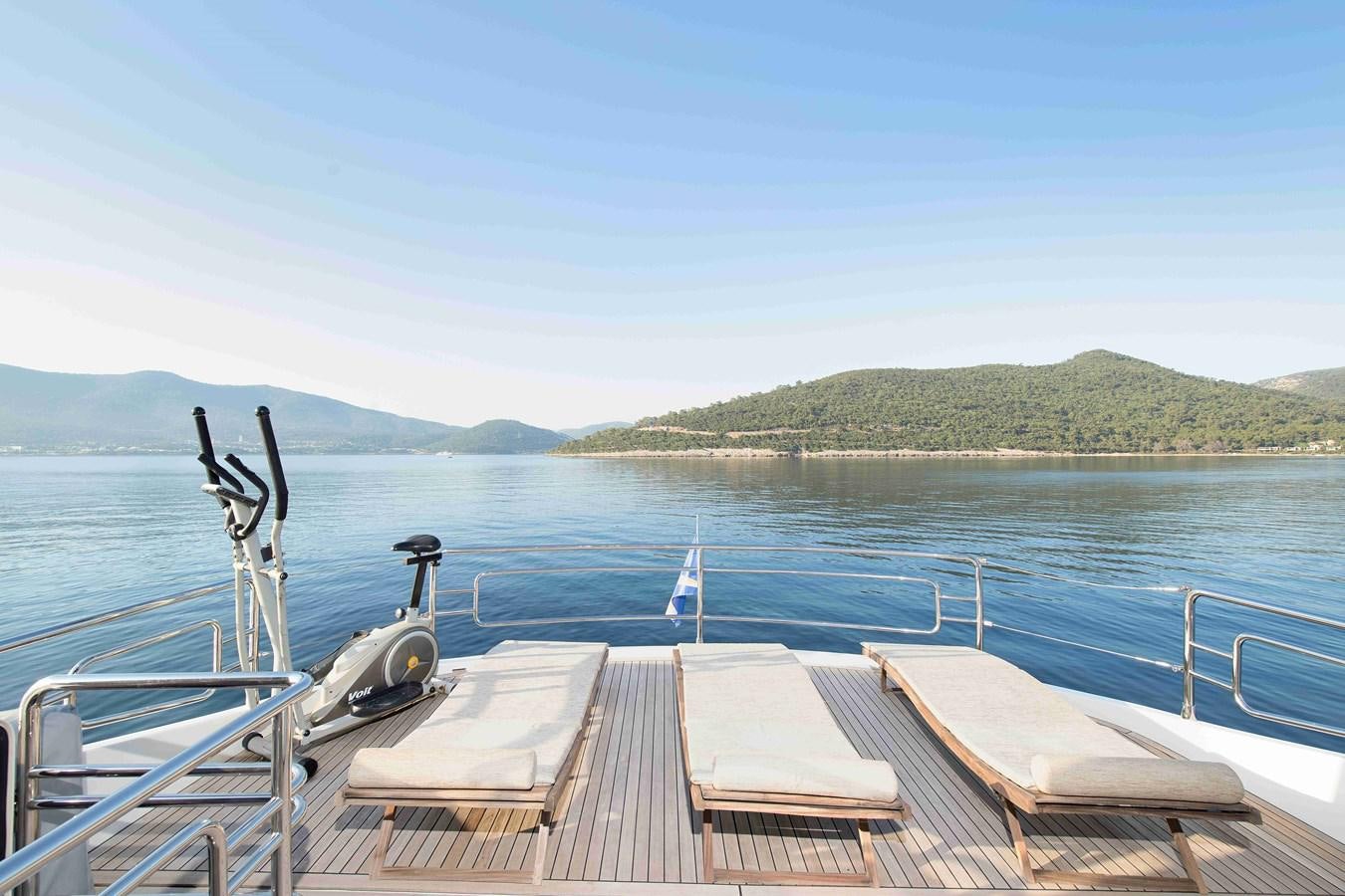 a boat on the water aboard ANDIAMO Yacht for Sale