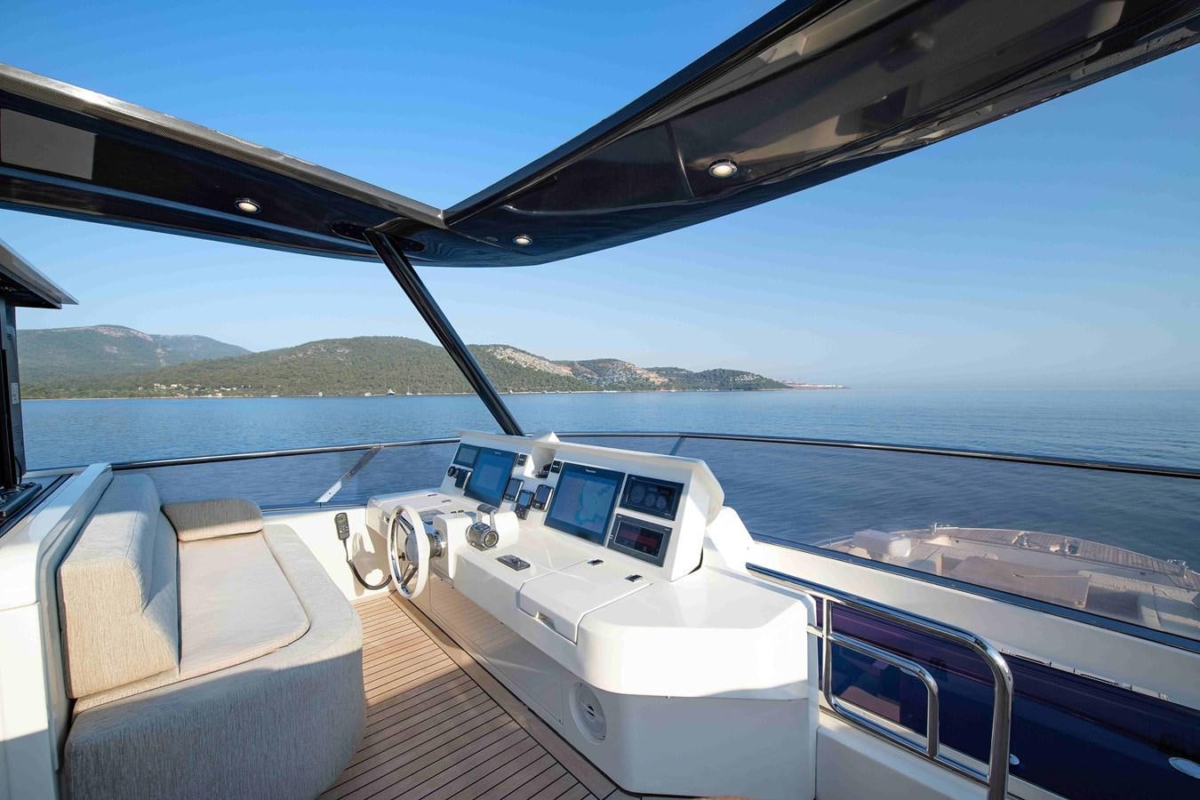 a boat on the water aboard ANDIAMO Yacht for Sale