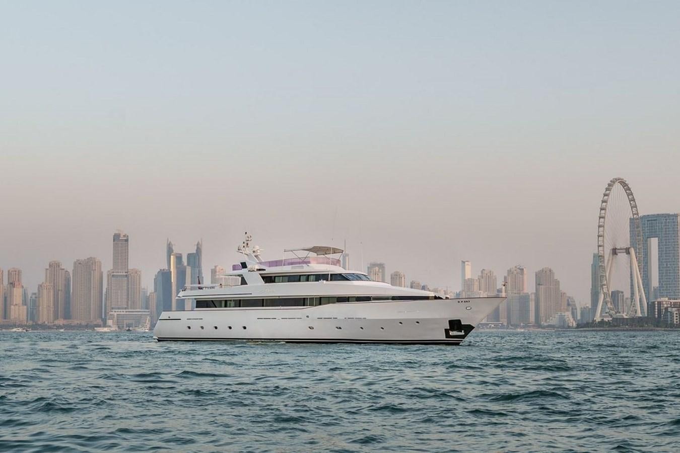 a boat in the water aboard ALIA 7 Yacht for Sale