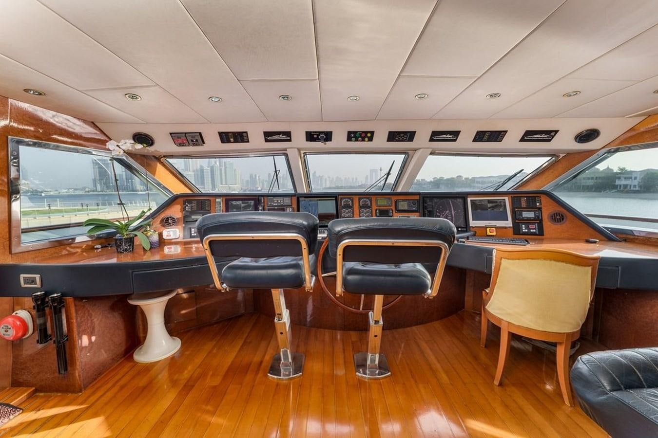 inside of a bus aboard ALIA 7 Yacht for Sale
