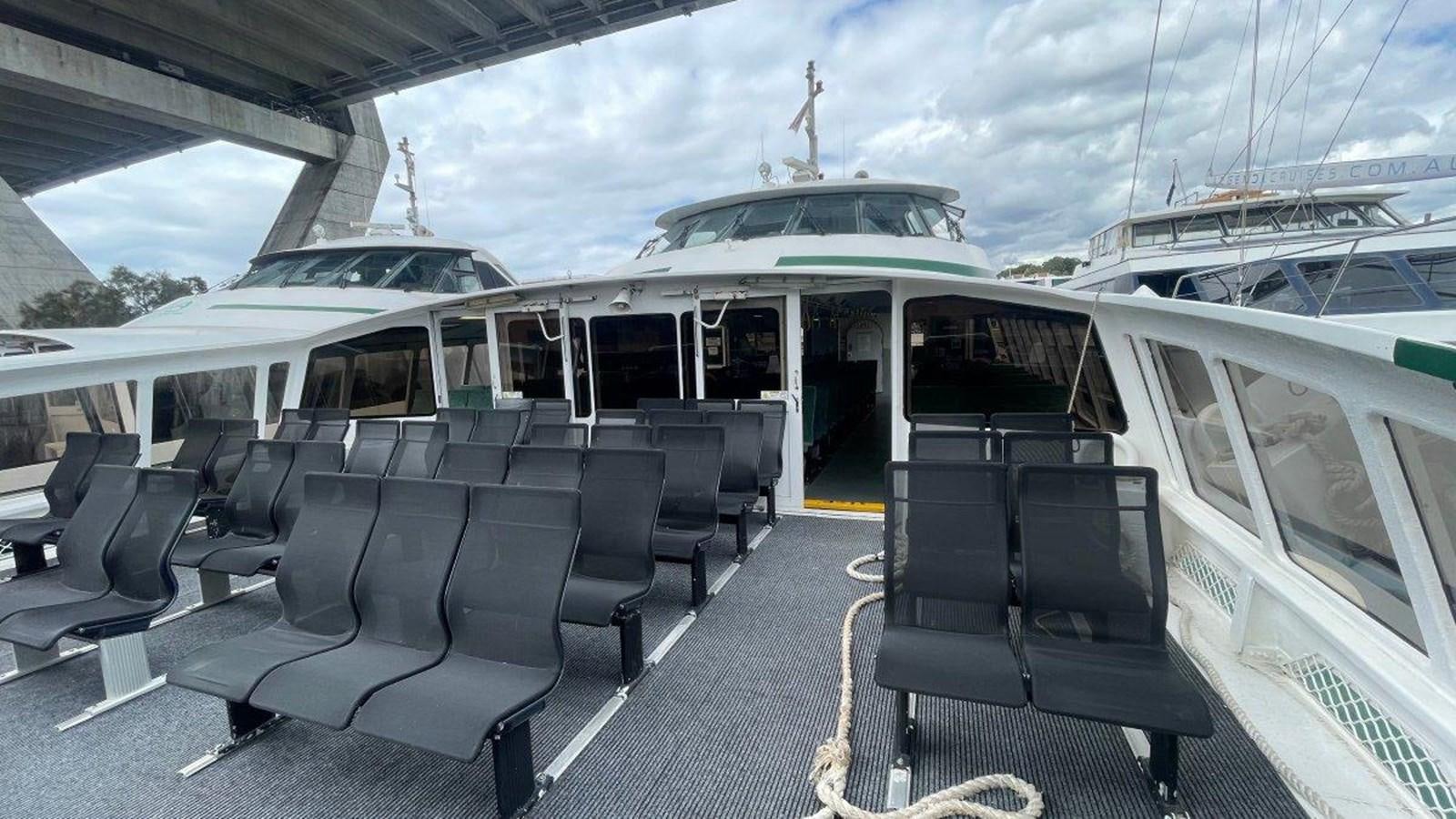 inside of a boat aboard 2000 SYDNEY SUPERCAT Yacht for Sale